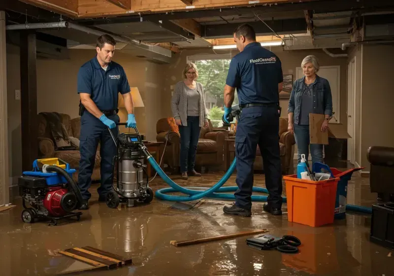 Basement Water Extraction and Removal Techniques process in Fairview, OK